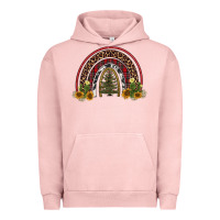 Pigment Salmon rainbow tree Urban Hoodie - AdoDesignShop