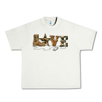 Camouflage Military Boots Love Urban Heavy Tee | Teevron