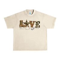 Sandshell camouflage military boots love Urban Heavy Tee - Artiststas