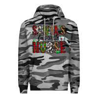 Slate Camo santa's favorite nurse Premium Hoodie - Jasminsmagicworld