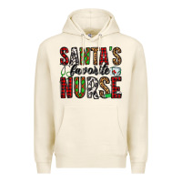 Tofu santa's favorite nurse Premium Hoodie - Jasminsmagicworld