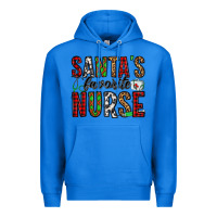 True Royal santa's favorite nurse Premium Hoodie - Jasminsmagicworld
