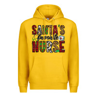 Lemon santa's favorite nurse Premium Hoodie - Jasminsmagicworld