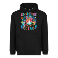 Black campfires and coctails Heavyweight Hoodie - Zillion Design Studio