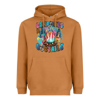 Meerkat campfires and coctails Heavyweight Hoodie - Zillion Design Studio