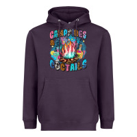 Plum campfires and coctails Heavyweight Hoodie - Zillion Design Studio