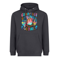 Smoke campfires and coctails Heavyweight Hoodie - Zillion Design Studio