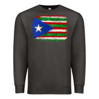 Smoke Mexico and Puerto Rico Flag Premium Sweatshirt - texasbilliewilder