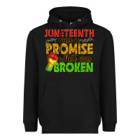 Black juneteenth was a promise what was broken Heavyweight Hoodie - texasbilliewilder