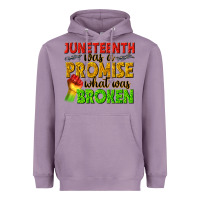 Lavender juneteenth was a promise what was broken Heavyweight Hoodie - texasbilliewilder