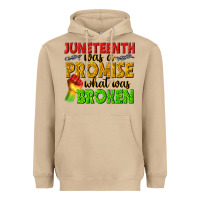 Mushroom juneteenth was a promise what was broken Heavyweight Hoodie - texasbilliewilder