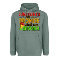 Sage juneteenth was a promise what was broken Heavyweight Hoodie - texasbilliewilder