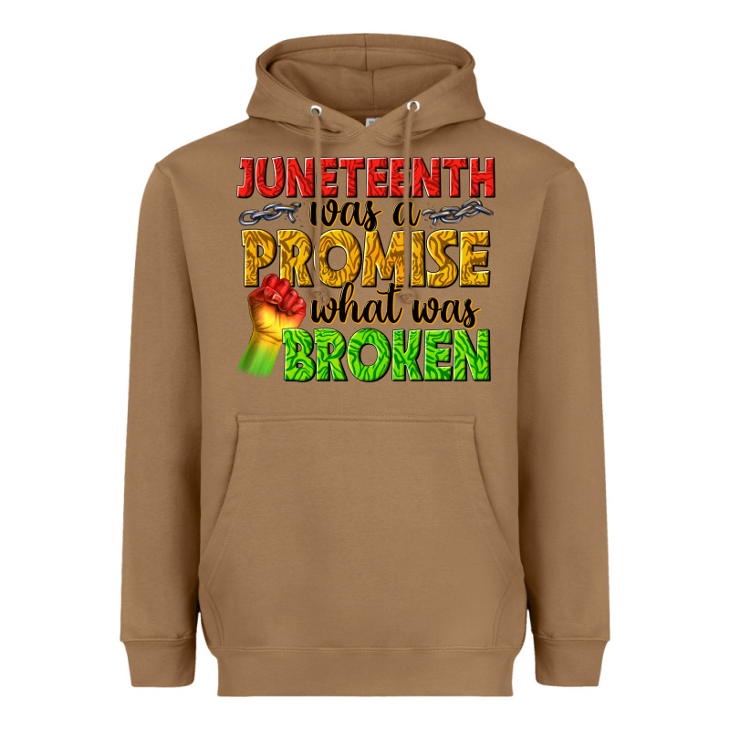 Juneteenth Was A Promise What Was Broken Heavyweight Hoodie by texasbilliewilder | Teevron
