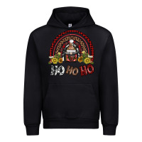 Black rainbow and hohoho with gnome Urban Hoodie - AdoDesignShop