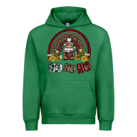 Emerald rainbow and hohoho with gnome Urban Hoodie - AdoDesignShop