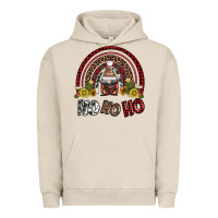 Pigment French Oak rainbow and hohoho with gnome Urban Hoodie - AdoDesignShop