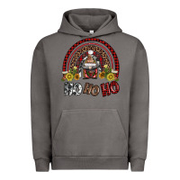 Pigment Tornado rainbow and hohoho with gnome Urban Hoodie - AdoDesignShop