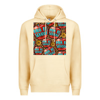 Pina Colada back to school with apple seamless pattern Premium Hoodie - BundleAndBundleShop