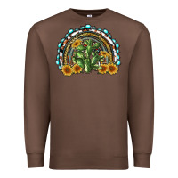 Chestnut western rainbow with cactus Premium Sweatshirt - RanaPortraitStore