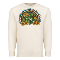 Sandshell western rainbow with cactus Premium Sweatshirt - RanaPortraitStore