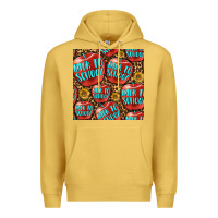 Antique Gold back to school with apple seamless pattern Premium Hoodie - BundleAndBundleShop