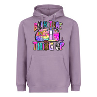 Lavender back that thing up Heavyweight Hoodie - Zillion Design Studio