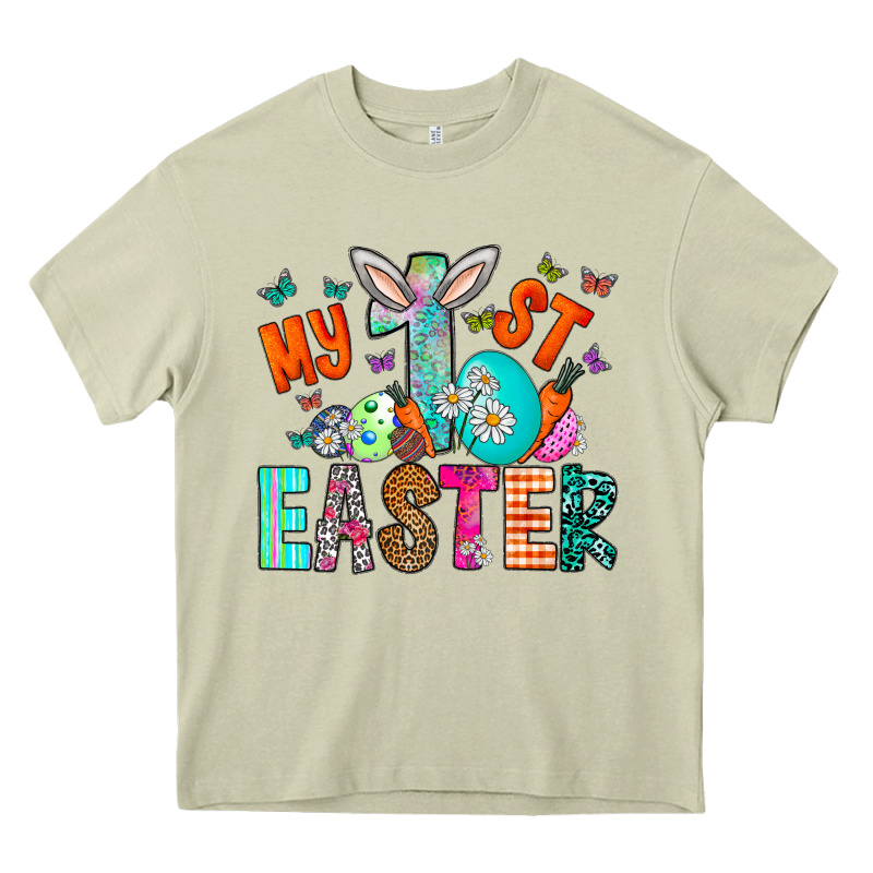 My 1st Easter Heavy Core Tee by CowhideDigitalArt | Teevron