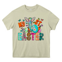 Mossy My 1st Easter Heavy Core Tee - CowhideDigitalArt