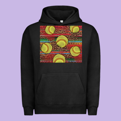 Western Softball Urban Hoodie Designed By Adodesignshop