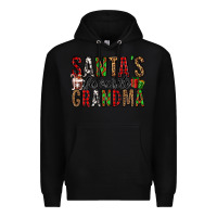 Black santa's favorite grandma Premium Hoodie - Jasminsmagicworld