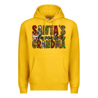 Lemon santa's favorite grandma Premium Hoodie - Jasminsmagicworld