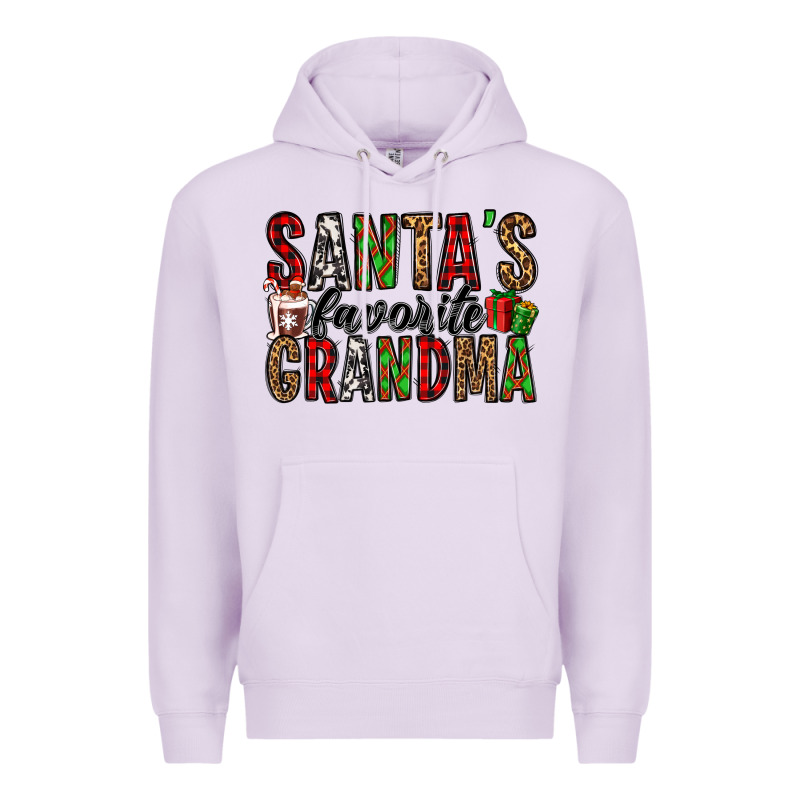Santa's Favorite Grandma Premium Hoodie by Jasminsmagicworld | Teevron