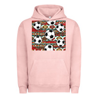 Pigment Salmon western soccer Urban Hoodie - AdoDesignShop