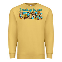 Antique Gold i could go for some coffee Premium Sweatshirt - Zillion Design Studio