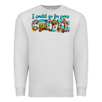Dove Grey i could go for some coffee Premium Sweatshirt - Zillion Design Studio