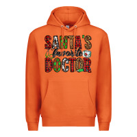 Carrot santa's favorite doctor Premium Hoodie - Jasminsmagicworld
