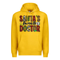Lemon santa's favorite doctor Premium Hoodie - Jasminsmagicworld