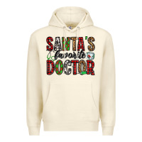 Sandshell santa's favorite doctor Premium Hoodie - Jasminsmagicworld