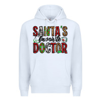 White santa's favorite doctor Premium Hoodie - Jasminsmagicworld