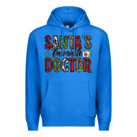 True Royal santa's favorite doctor Premium Hoodie - Jasminsmagicworld