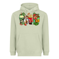 Matcha tiger coffee cups Heavyweight Hoodie - Zillion Design Studio