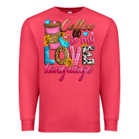 Cardinal coffee is my love language Premium Sweatshirt - Zillion Design Studio