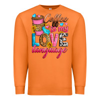 Carrot coffee is my love language Premium Sweatshirt - Zillion Design Studio