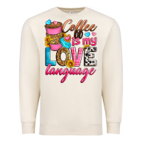 Sandshell coffee is my love language Premium Sweatshirt - Zillion Design Studio