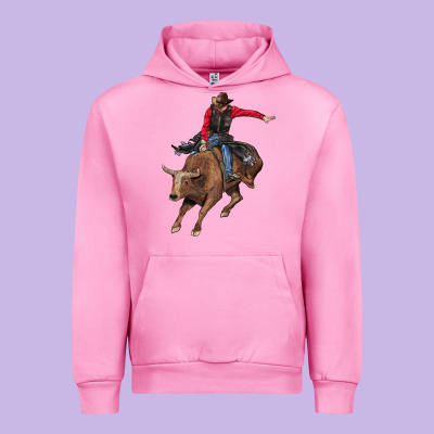 Western Cowboy Urban Hoodie Designed By Adodesignshop