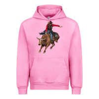 Fuchsia Pink western cowboy Urban Hoodie - AdoDesignShop