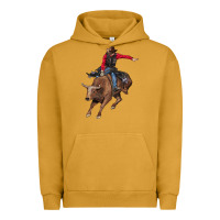 Pigment Peanut Butter western cowboy Urban Hoodie - AdoDesignShop