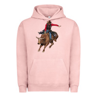 Pigment Salmon western cowboy Urban Hoodie - AdoDesignShop