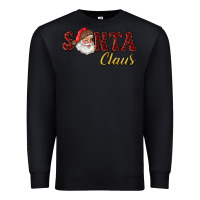 Black santa claus Premium Sweatshirt - RanaPortraitStore