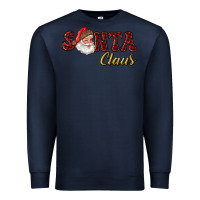 Navy santa claus Premium Sweatshirt - RanaPortraitStore